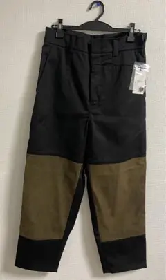 未着用 タグ付　FOSSI フォッシィ　切替黒パンツ