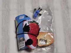 パペットスンスン　フルーツマスコット　ストロベリー　ガチャガチャ　パンとスンスン