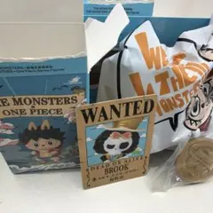 正規品ONEPIECE×LABUBUコラボフィギュア POPMART ブルック