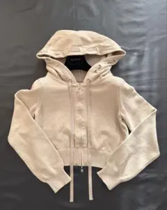 Camel 様フォクシー リネンニットパーカー カーディガン フーディ