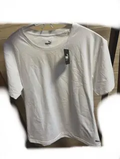 PUMA 白Tシャツ　メンズ　L