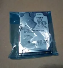 【ほぼ新品】HGST AVコマンド対応 1TB 2.5インチ HDD 0時間
