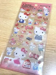 ハローキティ クリアキャンディシール サンリオ 立体シール