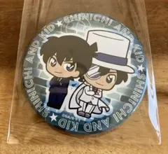 名探偵コナン　怪盗キッド　工藤新一　缶バッジ　デフォルメ