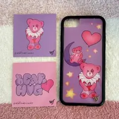 wildflower iPhone SE・7•8ケース　ステッカー付き