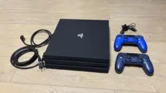 PlayStation 4 Pro 本体 コントローラー2個付き