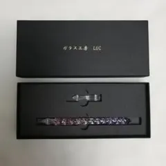 ガラス工房 LUC ガラスペン ピンクパープルグラデーション ガラス工房 LUC ガラスペン ピンクパープルグラデーション - メルカリ
