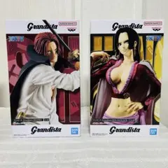 ワンピース Grandista シャンクス ボア・ハンコック フィギュアのサムネイル