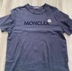 極美品】モンクレール ボーダー ポケット Tシャツ ワッペン付 XL