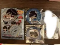銀魂 志村新八 缶バッジ　アクリルスタンド　セット