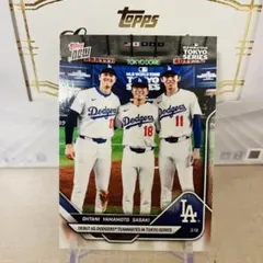 大谷翔平 山本由伸 佐々木朗希 topps now