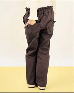 【あったか】裏起毛ハートポケットきゅんパンツ /アプレレクール 110cm