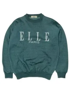 ELLE ダークグリーン スウェット
