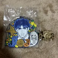 ジョジョ　一番くじ　ジョナサン　ラバーチャーム＆ピンズ