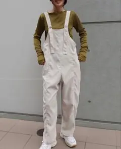 「CORNERS」 オーバーオール M レディース　クリーム