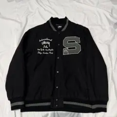 Stussy LETTERMAN JACKET スタジャン ジャケット
