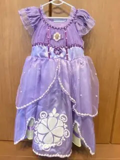 ソフィア プリンセスドレス 紫色