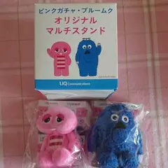 新品！UQmobileガチャピン&ムック(マスコット&マルチスタンド)