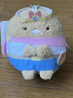 すみっコぐらし 空の王国とふたりのコ マスコットキーチェーン とんかつ