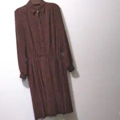 vintage　古着　ペイズリー柄 ロングワンピース ヴィンテージ