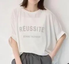 anyFAM オーバーサイズ ホワイト Tシャツ