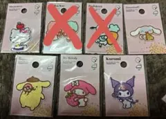 サンリオ　キャラクターワッペン　バラ売り可