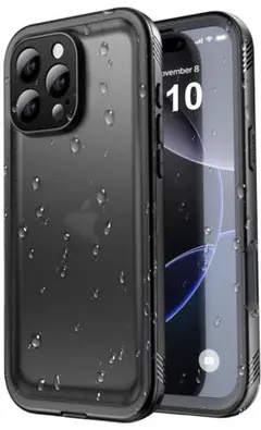 SPORTLINK iPhone 16 Pro 用 防水ケース ブラック