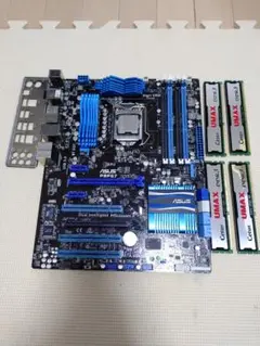 ASUS P8P67 マザーボードとCPU、メモリーのセットのサムネイル