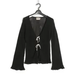 GENES ジェネス NAOMI TOP BLACK カーディガン Plageのサムネイル