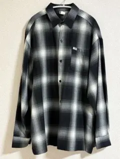 CALTOP キャルトップ オンブレ チェック シャツ 長袖 XL