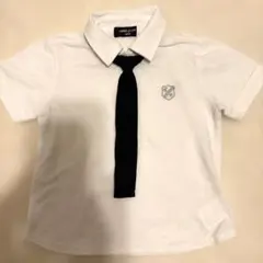 COMME CA ISM 半袖シャツ ネクタイ付き 100A