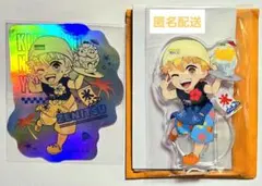鬼滅の刃　海の家　アクリルスタンド&ステッカー　我妻善逸