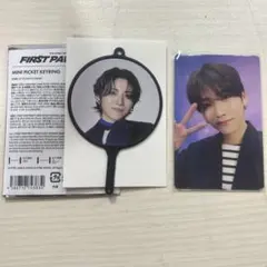 &TEAM ユウマ YUMA パウプリ ミニうちわ ミニピケット　月波トレカ