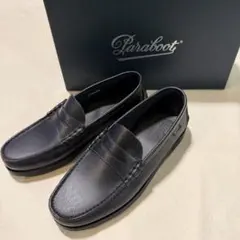 美品】パラブーツParaboot ブライトン BRIGHTON 黒 UK8.0 - メルカリ