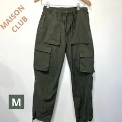 MAISON CLUB カーゴパンツ オリーブグリーン