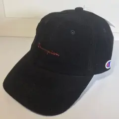 新品未使用　チャンピオンコーデュロイローキャップ　送料無料　男女兼用