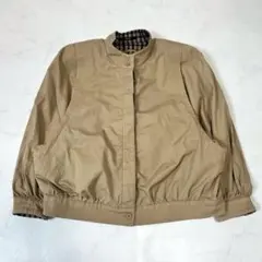 DAKS ダックス ブルゾン ハリントン ジャケット ベージュ ライナー付き L