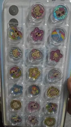 サンリオ キラキラコロ おはじきシール