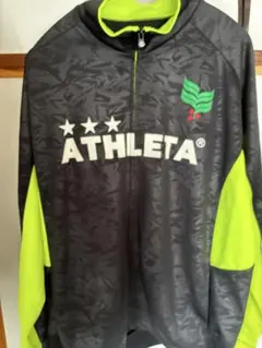 ATHLETA アスレタ ジャージ ジャケット ブラック イエロー