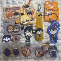 ハイキュー!! まとめ売り フィギュア ヘアクリップ カード アクリル