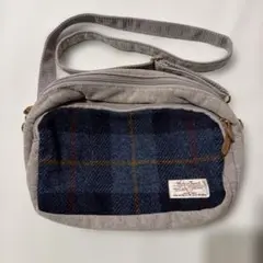 d*7様 チェック柄 ショルダーバック