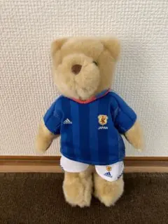 adidas サッカー日本代表 テディベア ぬいぐるみ