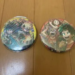 緑谷出久 爆豪勝己 麗日お茶子 僕のヒーローアカデミア 缶バッジ 2個セット
