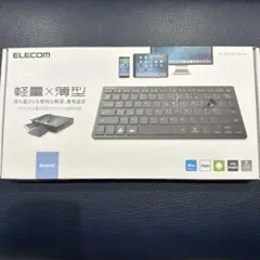 エレコム 軽量×薄型 Bluetoothキーボード
