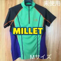 【MILLET】ミレー☆ハーフジップアップ☆レディースM メンズS相当☆未使用品
