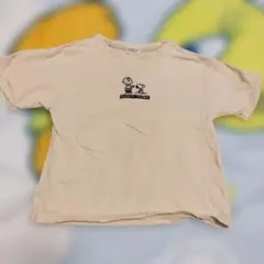 キッズ Tシャツ PEANUTS スヌーピー 刺繍