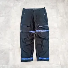 MARITHE FRANCOIS GIRBAUD ブラックデニム シャトルパンツのサムネイル