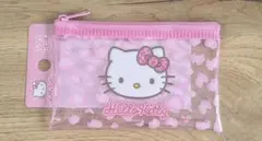 ダイソー ハローキティ ラメポーチ