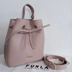 ✨極美品✨FURLA コスタンザ 巾着 2wayバッグ②