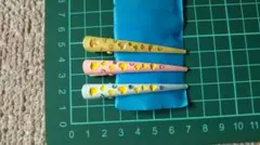 新品3個セット/クチバシクリップ/レトロ/ヘアピン/定価210円//